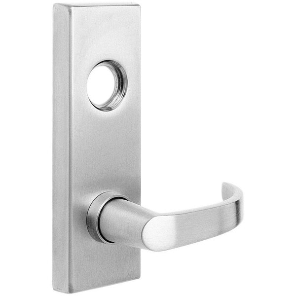 Dorma Wide Stile Exit Device Lever Trim, Escutcheon C Lever Trim, Classroom Function, Schlage C Keyway,  YC08-613